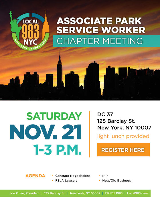 DC37 Local 983Women's Committee Meeting Schedule